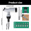 T Shape Ratchet Screwdriver Magnetic Bit for Convenient Storage 3