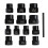 Heavy Duty 14Pcs/set Bolt Extractor Socket for Quick and 1