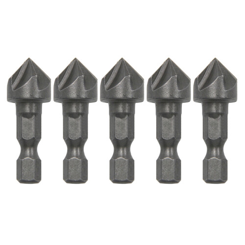 HSS Hexagonal Handle Chamfer Drill Bit Kit for Enhancing Hole