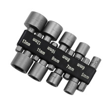 9/14Pcs Power Nut Driver Drill Bit Tool Set Driver-9 piece set