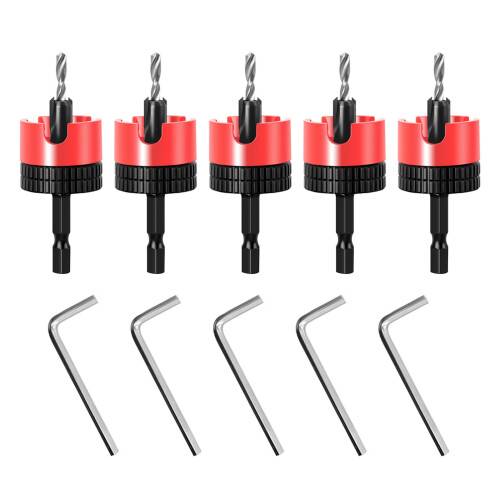 Limit Countersink Drill Bit Set with Hole Punch Deep-2.8 1