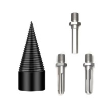 multifunction Firewood Drill Bit Set with 3 Connecting-50mm