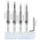 Hinge Hole Positioning Drill Bit Kit for Drills Door Window 3