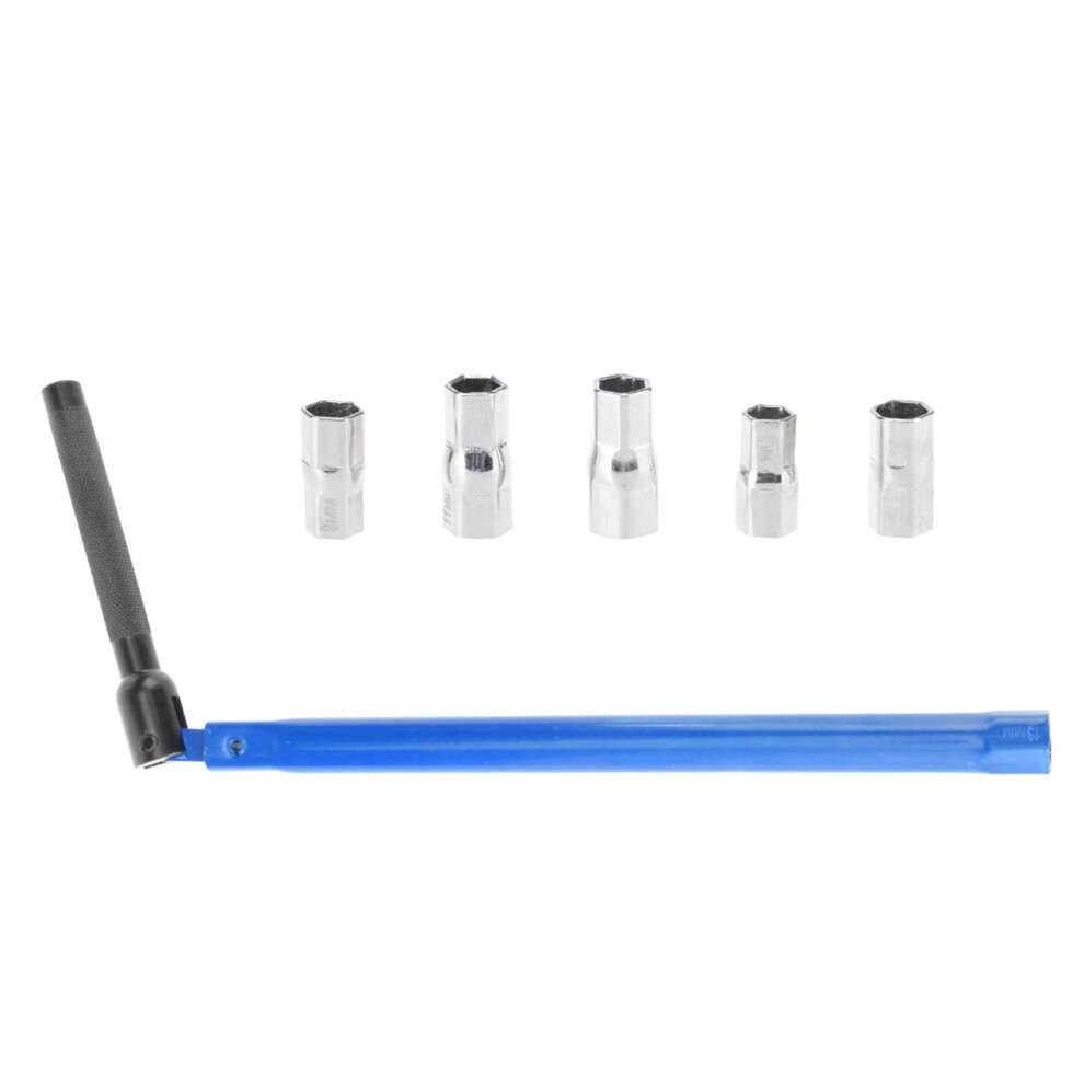 Stand Tap Nut Wrench Set Faucet Wrench Carbon Steel-Sky Blue 7696000247274