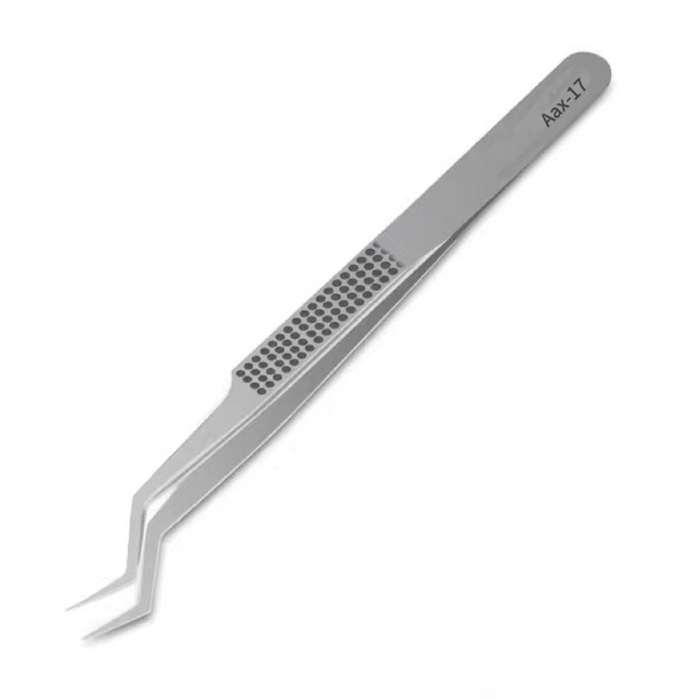 Chip Tin Positioning Tweezers Nonmagnetic Stainless Steel