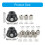 Drill Guide Vertical Drilling Fixture Aluminum-8 diamond sets 4