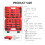 59pcs Socket Collection Completes Socket Accessories Pneumatic 3