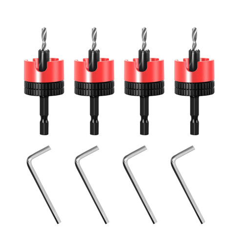 Countersink Drill Bit Set Woodworking Countersink Drill-4pcs