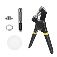 Grommet Tool Kit Portable Handheld Hole Punch Pliers Grommet-10
