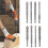 8Pcs High Strength Oblique Head Eccentric Drill Bit for 2