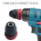 Fast Change Drill Chuck Tool, 10mm Size Wear Resistance for 7