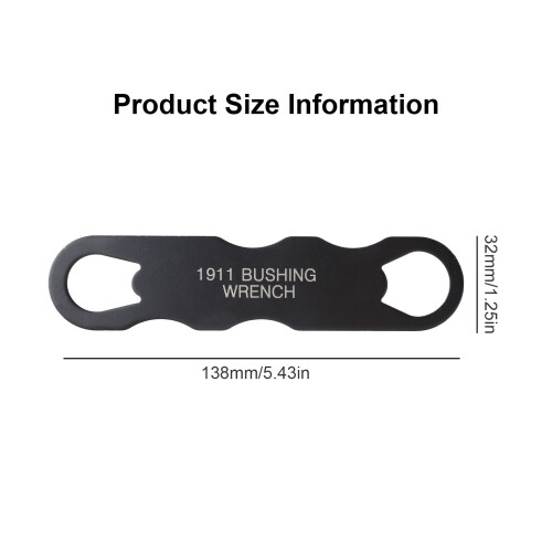 Barrels Bushing Wrench, Multifunctional Wrench Ergonomic Designs 2