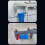 Tile Leveling Systems Set Tile Leveler Tool-1 pack of 40 pcs 6