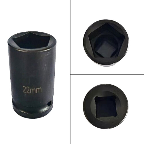Pentagon Socket with a 1/2" Drive 13/16" , 5-Point Impacts Grade 1