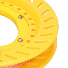ABS Outdoor Drachenleine Schnurwickler 20cm Rad 200M Leine Gelb