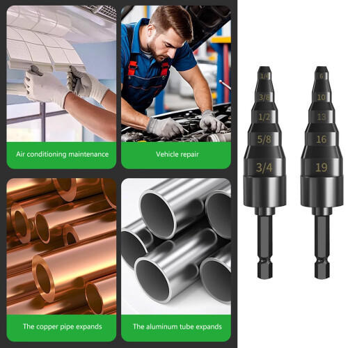 5 in 1 Pipe Expander Set, Carbon Steel Flaring-British model 2