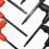 10Pcs Hex Key Set With Flat Head T-Shaped Handle 2-10mm-Black 6