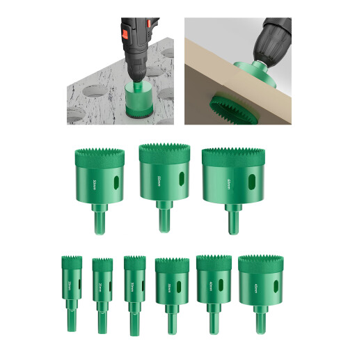 Efficient Serrated Tile Drill Bit for Porcelain Ceramic-30mm 2