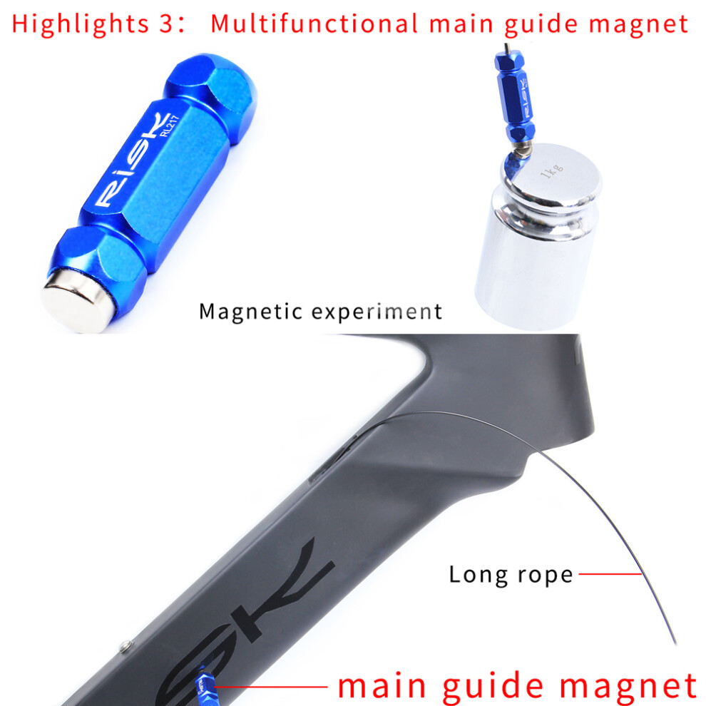 Steel Bike Internal Cable Routing Tool for Mountain & Road Bikes-image-OPC-PMXDRDZ-NEW