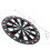 Durable 16.5in Dartboard with Soft Tip Darts - Portable & Safe 3