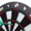 Durable 16.5in Dartboard with Soft Tip Darts - Portable & Safe 14