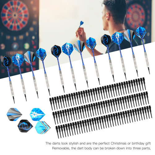 Heavier 12Pcs Soft Dart Set for Stability and Accurate Targeting 2