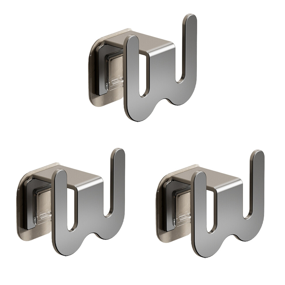 (grey paste, 3pcs) Adheve Slipper Hanging Rack Convenient Toilet Shoe Holder Toilet-image-OPC-PMXDYZD-NEW