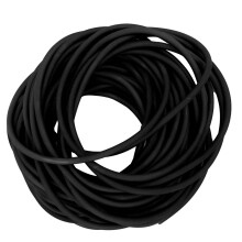 6090 20M Latex-Schlauch für Schleuderraketen, 6mm x 9mm, Schwarz