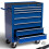 AREBOS AREBOS 7-Drawer Tool Cabinet Garage Tool Chest with Wheels Workshop Tool Storage Lockable Blue 1