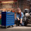 AREBOS AREBOS 7-Drawer Tool Cabinet Garage Tool Chest with Wheels Workshop Tool Storage Lockable Blue 2