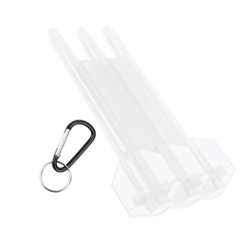 Universal Portable Dart Box ABS Case 3 Sleeve Storage, 17x8.5cm