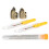 2 Pcs Sewing Thimble Set with Needle & Ripper – Finger Protectors 2.8cm 11