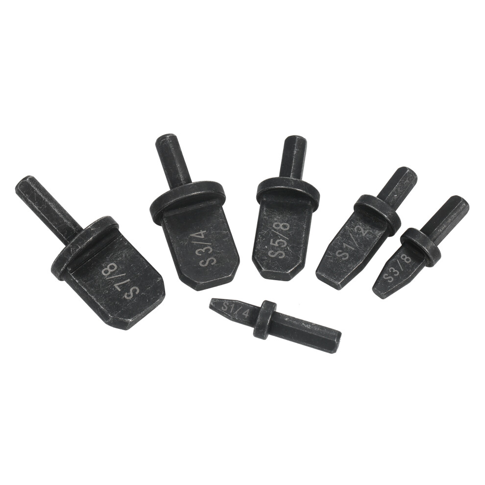 6Pcs Steel Swaging Tool Set For Hvac & Refrigeration, 1/4"Â7/8" 9451360246415