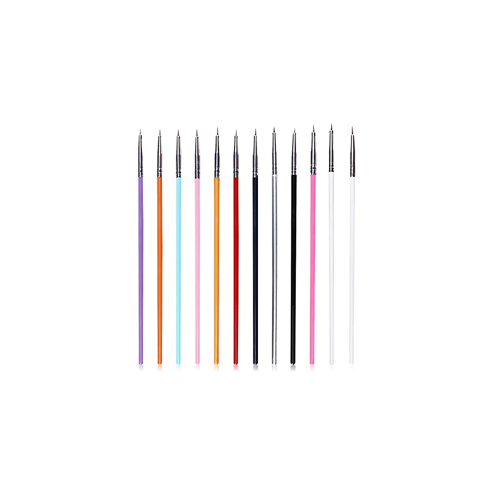 12pcs/set Relieve Stress While Creating Painting Brush Set For Calming-image-OPC-PMXFCDD-NEW