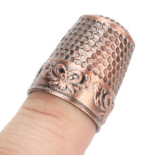 Sewing Thimble Set Including Long & Cap Styles, DIY Protection Tools