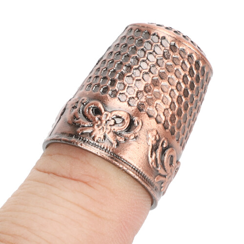 Sewing Thimble Set Including Long & Cap Styles, DIY Protection Tools