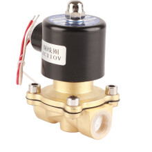 AC110V Messing 1/2 Zoll NPT Magnetventil für Wasser, Gas, Öl