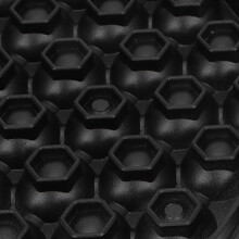 Egg Puff Pan with Handle, 37.5x20cm, Non-Stick, Matte Black