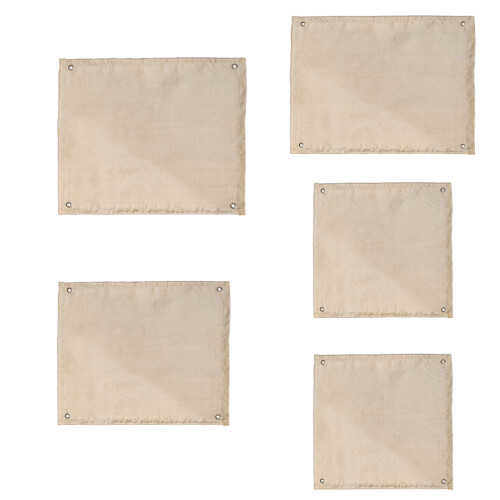 (100x80) Camping Fire Mat For Decking | Flame Retardant Cloth For Easy Carry 2