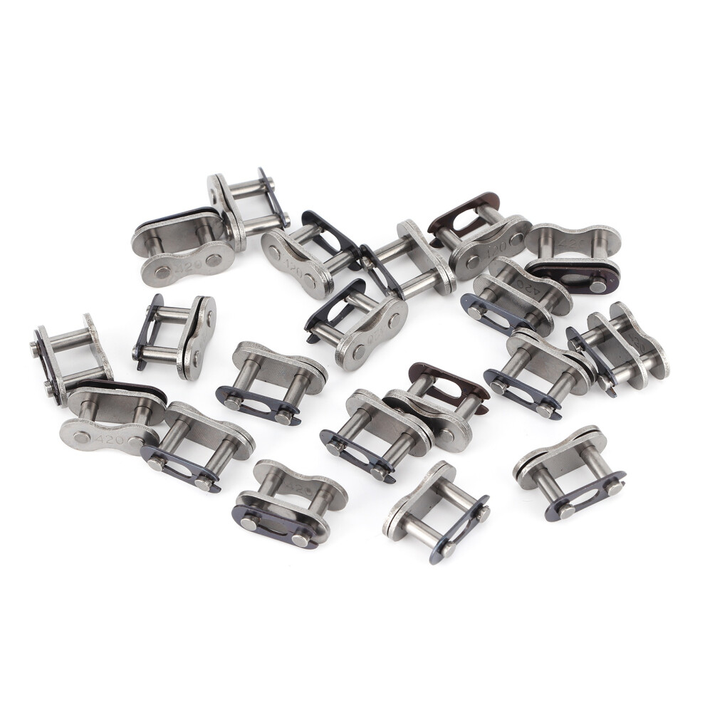 High Strength 420 Chain Master Links 20Pcs For Various Bikes 9311360248447