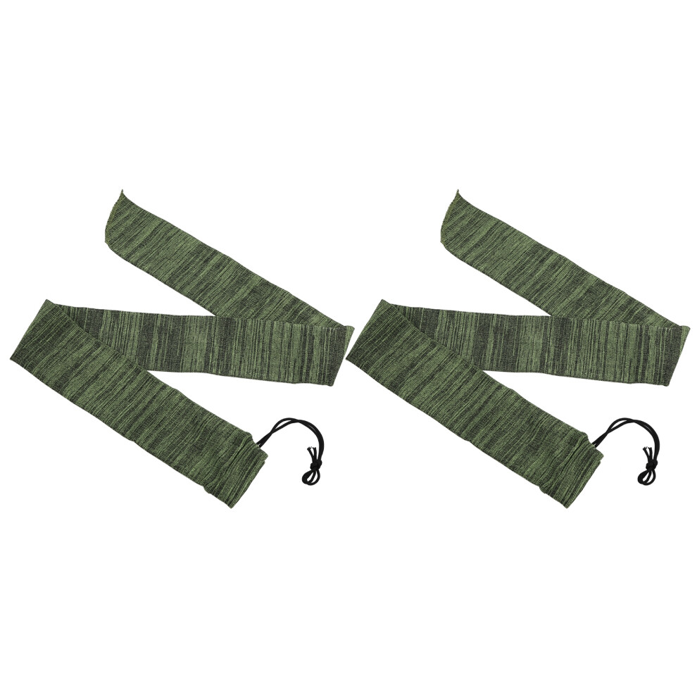 (Green) 2Pcs Gun Dust Sleeve Hunting Storage DirtProof Equipment Green-image-OPC-PMXFJ67-NEW