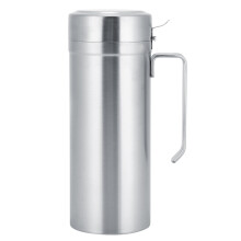 Elegantes Ölspender-Set aus hitzebeständigem Edelstahl mit Luftkonvektion, leicht zu reinigen, ideal zum Kochen und Backen in der Küche.