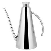 Küchenaufbewahrungsbehälter mit tropffreiem Ausgießer, ungiftiger Edelstahl-Ölstreuer 850 ml für Restaurant, Hotel und Haushalt, elegante