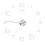 Acrylic Frameless Mirror Wall Clock, 120x120cm, Silver 1