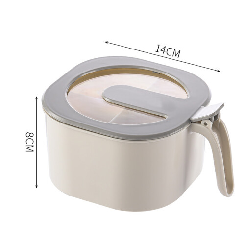 Kitchen Spice Companion, Βάζα Μπαχαρικών με Διαφανές Καπάκι για Ευκρινή Αναγνώριση 1