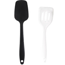 Spatule-cuillère de cuisine innovante en silicone, racleur à pâtisserie sans joint, résistante à la chaleur, poignée antidérapante, durable,