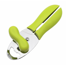 Deschizător manual portabil de conserve, tăiere netedă a marginilor pentru o manipulare sigură, design ergonomic cu mânere căptușite pentru o