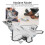 F‑22 Pull Back Alloy Airplane Model with Light & Sound, Silver, 19x15cm 6