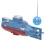RC Submarine Toy Advanced 0.5m Diving Depth Remote-Control 1