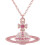 (Rose gold pink diamond) MINI BAS RELIEF PENDANT 1